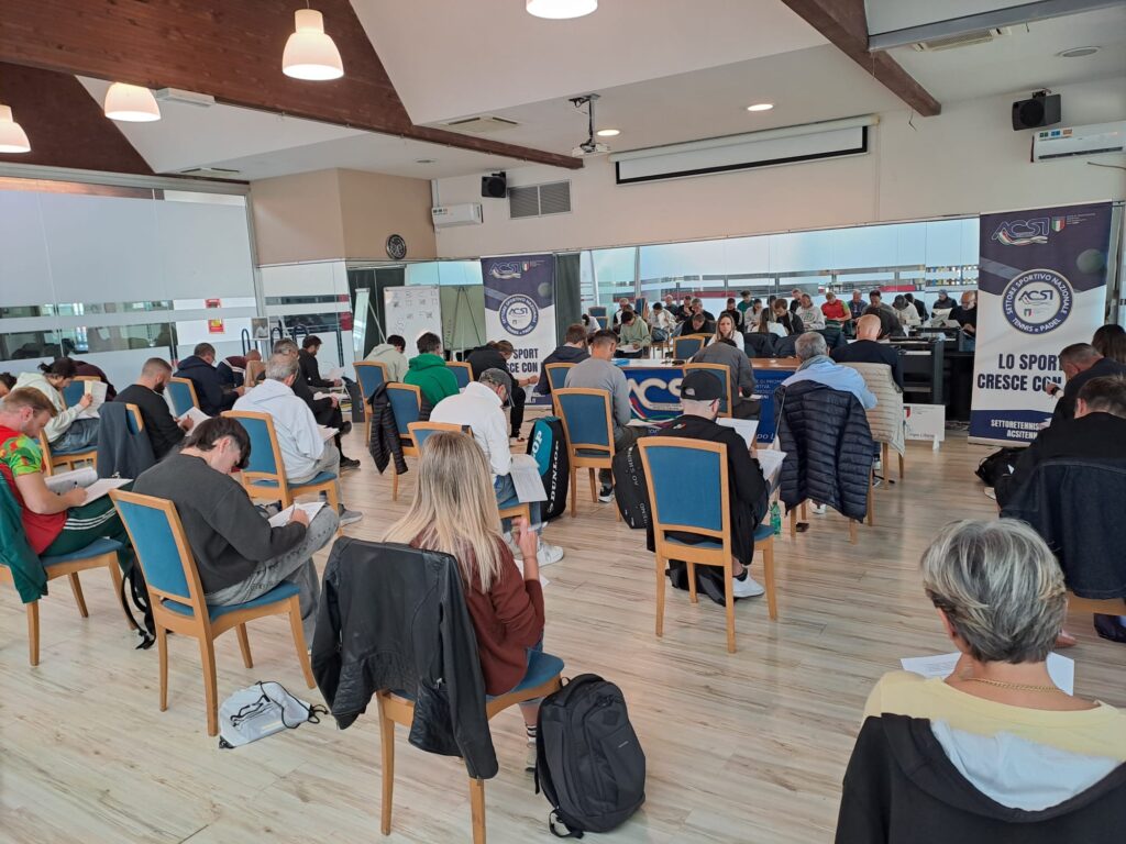 Corso istruttore nazionale tennis acsi 2025